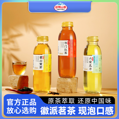 产地直发迎驾山泉无糖纯茶418ml