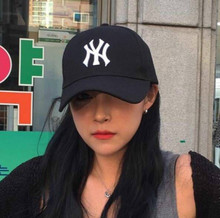 冠军鸭舌帽男女情侣洋基队棒球帽遮阳帽ins潮百搭休闲 春夏款 韩版