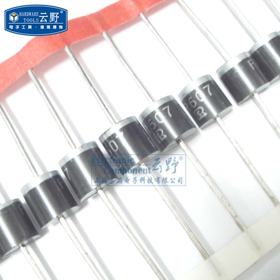 【高科美芯】 快恢复 直插整流二极管 FR607 6A/1000V R-6直插 10