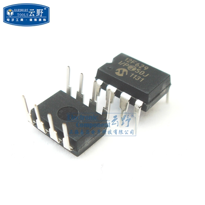 【高科美芯】 IC集成电路PIC12F629 I/P DIP8 微控制器 全新原装