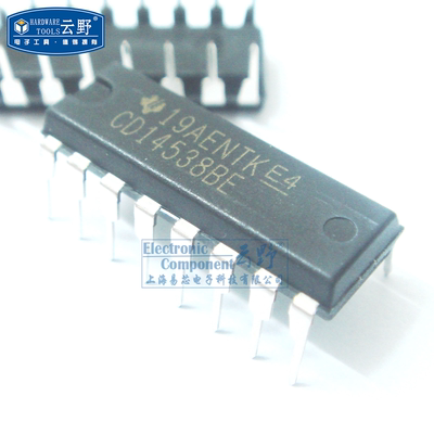 【高科美芯】IC集成电路CD14538BE DIP16直插 单稳态多谐振荡器