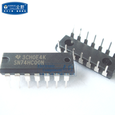 【高科美芯】IC集成电路SN74HC00N DIP14直插 逻辑电路 芯片 (一
