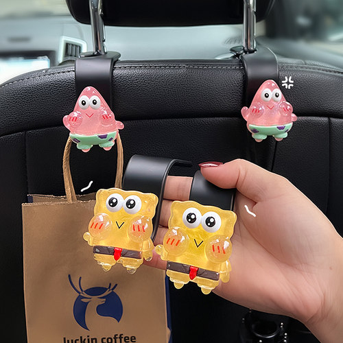 【海绵宝宝】车载后排多功能挂钩