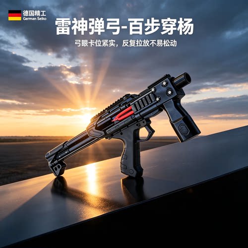 雷神激光瞄准连发远程弹弓