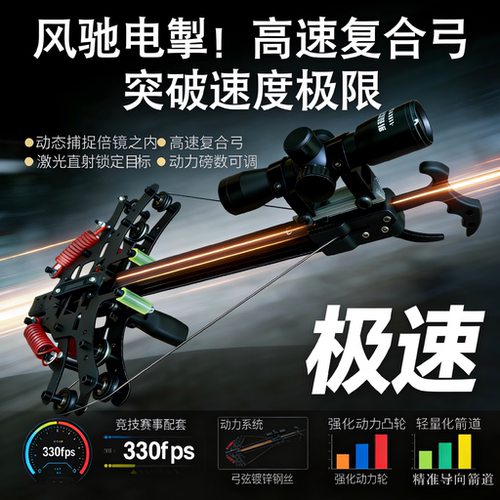 毒蛇复合弓2026连发激光瞄准