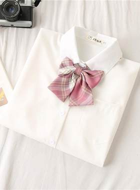 女童长袖白衬衫日系jk制服