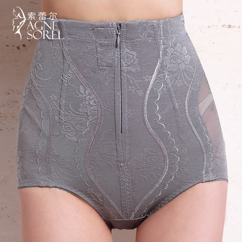 高腰提臀裤塑身裤收腹美体束腹裤塑形无痕产后修复蕾丝束腰内裤女