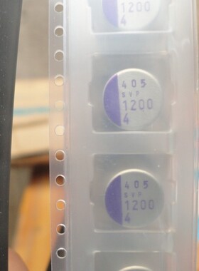 原盘 三洋 4V1200UF 固态 主板电容 SVP 超低ESR 10X13 105度