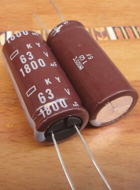 1800UF 原装黑金刚 63V1800UF KY 高频低阻长寿命 18X40 105度