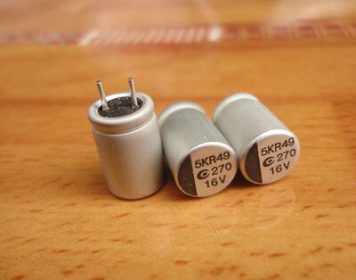 原包装 台湾 APAQ 钰邦 16V270UF 固态 主板 显卡电容 8*12 105度