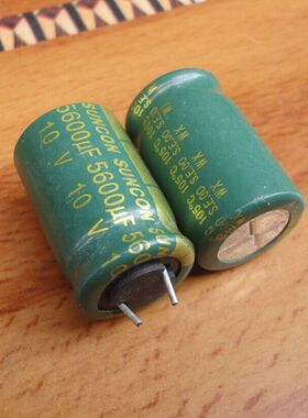 台湾 SUNCON 10V5600UF 高频低阻 16*25 105度
