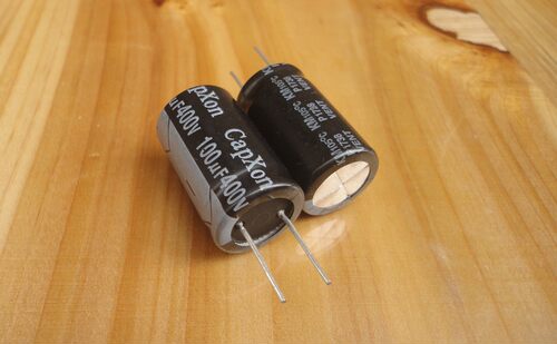 台湾产 CAPXON 400V100UF KM 电源电容 小体积 16*28 105度