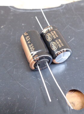 330UF 63V 台湾LELON RXK 高频低阻 长寿命 63V330UF 12X20 105度