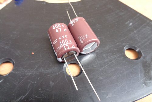 47UF 400V 日本黑金刚 400V47UF KXG 高频低阻长寿命 16X25 105度