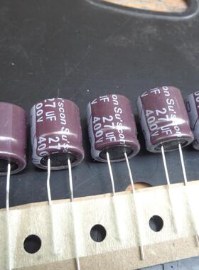 27UF 400V 台湾 SUSCON 高频低阻 SD 电源电容 400V27UF 12X16