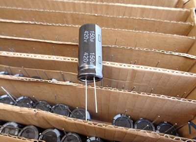 盒装台湾产 LTEC 420V150UF 电源 电容 可代 400V TY 18X40 105度