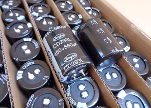 盒装 江海 电容 450V560UF CD293L 电源 450V 560UF