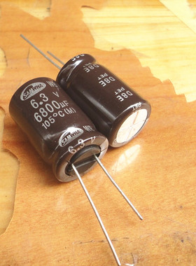 原包装 韩国三和 6.3V6800UF WL 高频低阻 16X25 105度