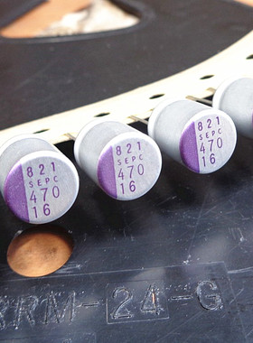 原装 三洋 16V470UF 固态电容 SEPC 超低ESR 主板电容 10*12 105