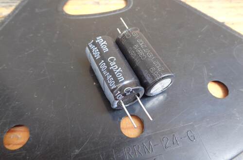 100UF 450V 台湾CAPXON凯普松 TH 电源电容 125度450V100UF 16X31