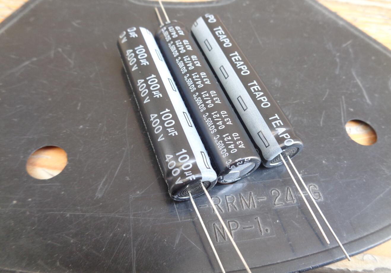 100UF 400V 台湾 TEAPO 智宝 电源电容 SQ 400V100UF 12X55 105度