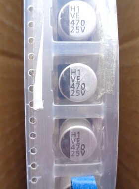 盘装 台湾 LELON 25V470UF 贴片 电容 VE 470UF 25V 10X10