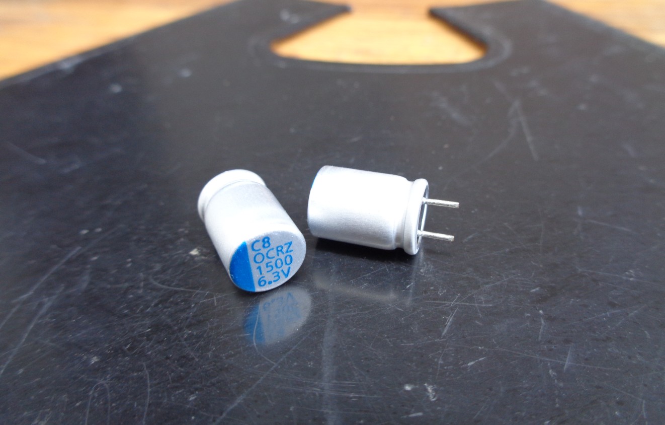 1500UF 6.3V 台湾 LELON 固态电容 OCRZ 低阻 6.3V1500UF 8X11