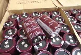 270UF 420V 日本黑金刚NCC电源电容 LXM 长寿命代450V270UF 30X45