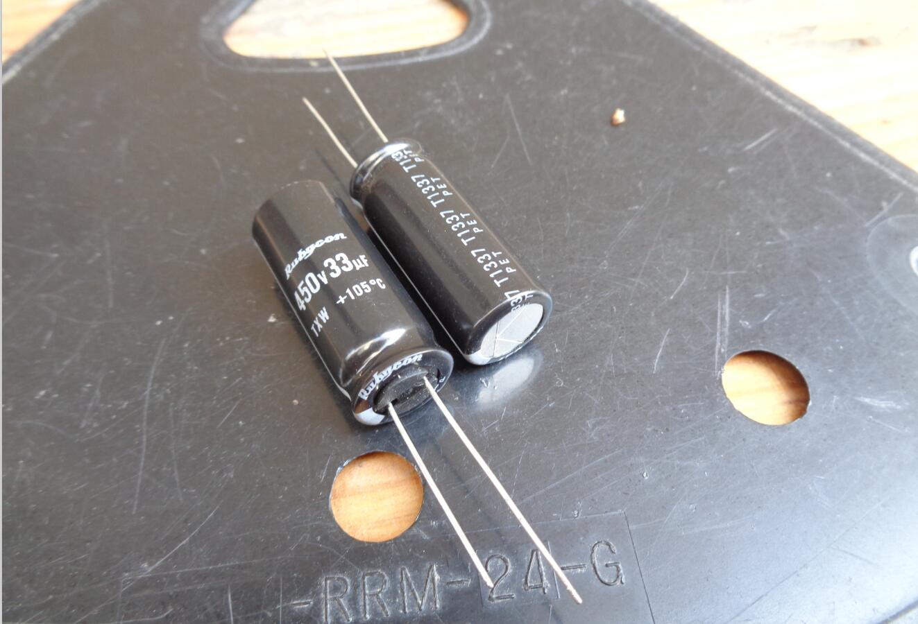 33UF 450V 日本红宝石 TXW电源电容 长寿命 450V33UF 12X30 105度