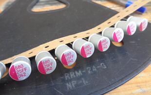 25V680UF 固态电容 TEAPO智宝 三信ULR 立隆LELON 高频低阻10X13