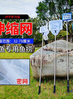 密网渔捞伸缩便携渔网