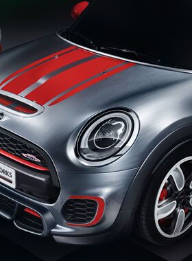 车贴mini灯眉贴改装迷你贴膜cooperS车贴装饰轮眉贴JCW车贴拉花