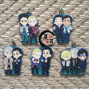 [Spot] Yuri Yuri !!! On Ice мультиплеерная группа Ver. резиновый подвесной амулет