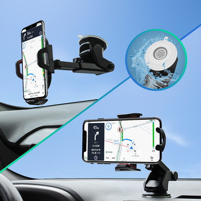 Top Dashboard Car Phone Holder Suction cup Windshield Stand - 实物图