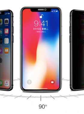 Privacy Glass screen protector film iphone xs 11 Anti Spy