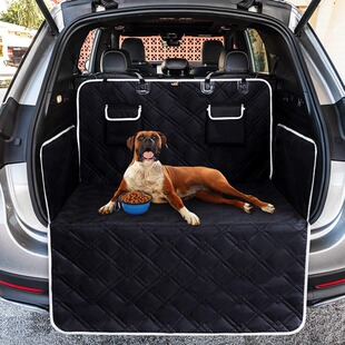 kennel pet carriers dog car seat cover trunk mat protector