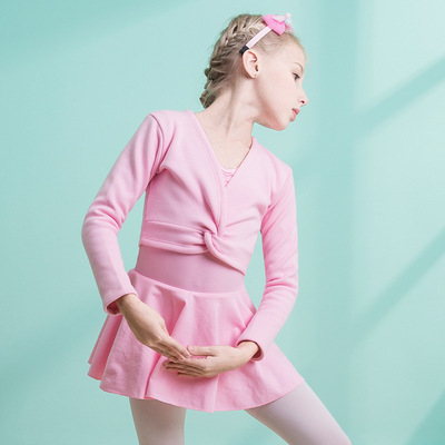 Girls Ballet Dance Outwear Long Sleeve Thick kids Warm Shawl