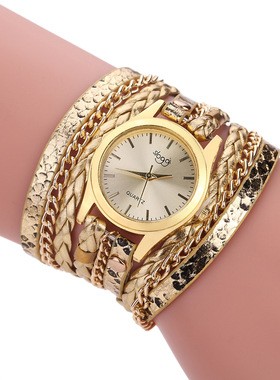 Fashion Women Ladies Analog Quartz Wrist Weaving New Watch