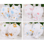 with Mittens cuff Elasticated Cotton Baby Wrist Scratch