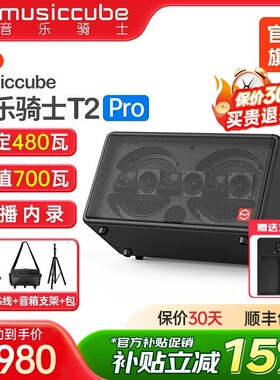 音乐骑士旗舰店T2pro户外乐器音响直播k歌路演电吹管萨克斯音箱