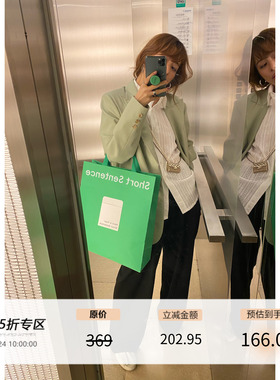 3ts西装外套女春季西服高级感小西装小众设计感