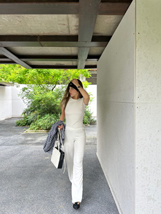 短袖 新款 t恤百搭休闲裤 女夏季 休闲两件套 套装 3ts