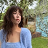 3ts软糯针织开衫 套装 显瘦高级感毛茸仿水貂绒毛衣外套