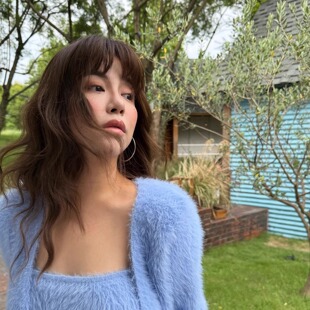 3ts软糯针织开衫 显瘦高级感毛茸仿水貂绒毛衣外套 套装