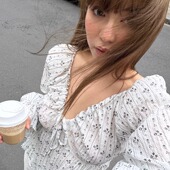 3ts法式 吊带背心上衣 设计感雪纺衫 凉感V领碎花长袖 衬衫