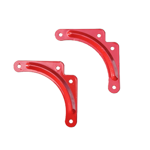 梯子加固片铝合金楼梯配件加厚折叠人字梯通用三角片架固定角码