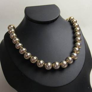 复古 金珠Choker短款 项链 维琴察 NET Jessie 中古vintage