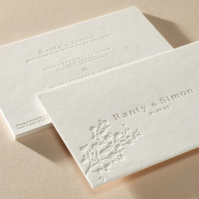 卡片定制#高端材质#可选击凸压凹