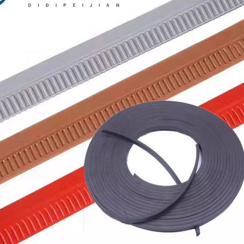 新款空调软门帘包边条灰