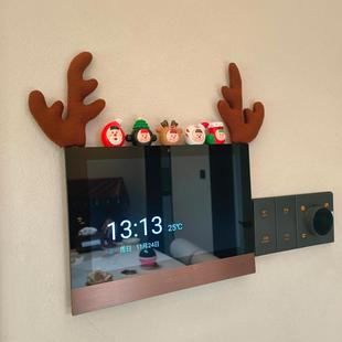 提升幸福感好物圣诞宝宝可视门铃装饰入户门玄关圣诞装饰可爱摆件